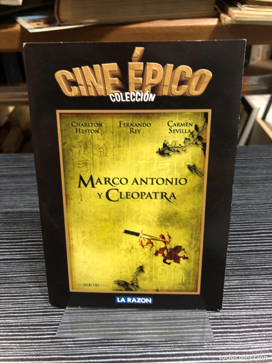Cine: Marco Antonio y Cleopatra Charlton Heston, Fernando Rey, Carmen Sevilla