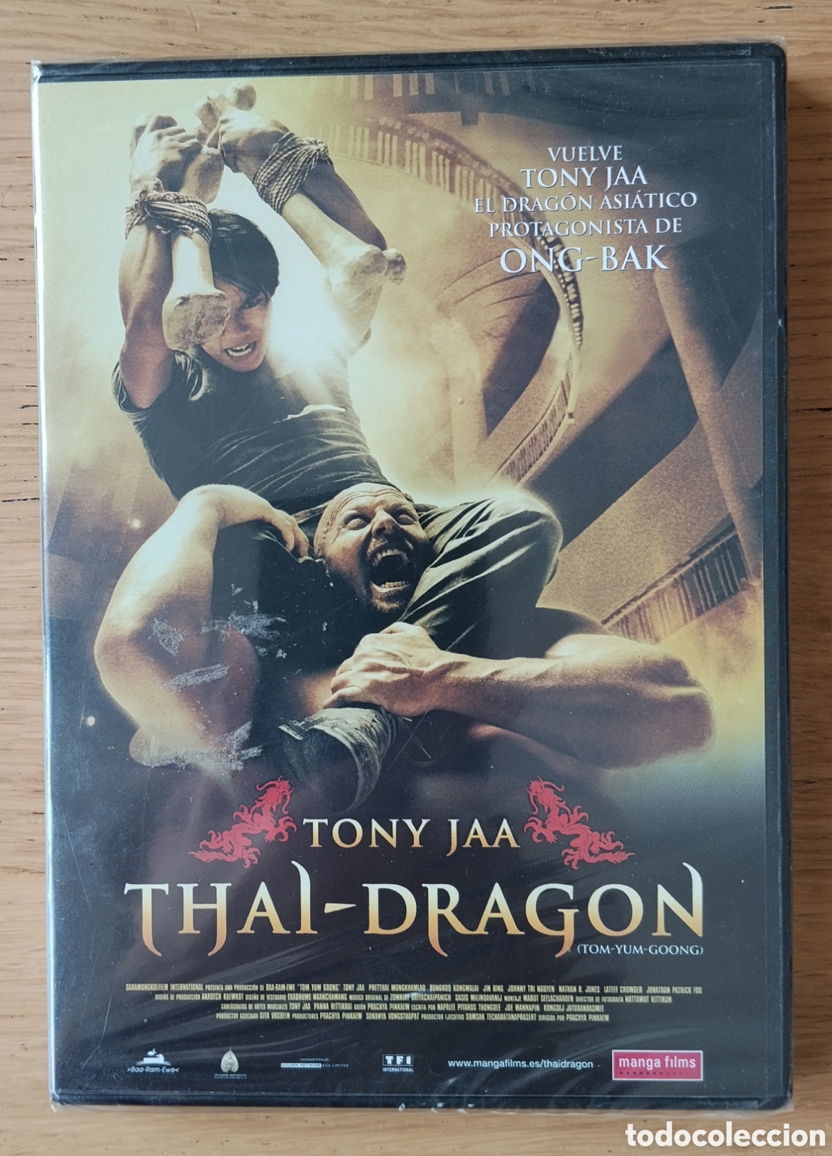 Cine: &rdquo;THAI-DRAGON&rdquo; - DVD 2006 - ARTES MARCIALES - NUEVO - PRECINTADO