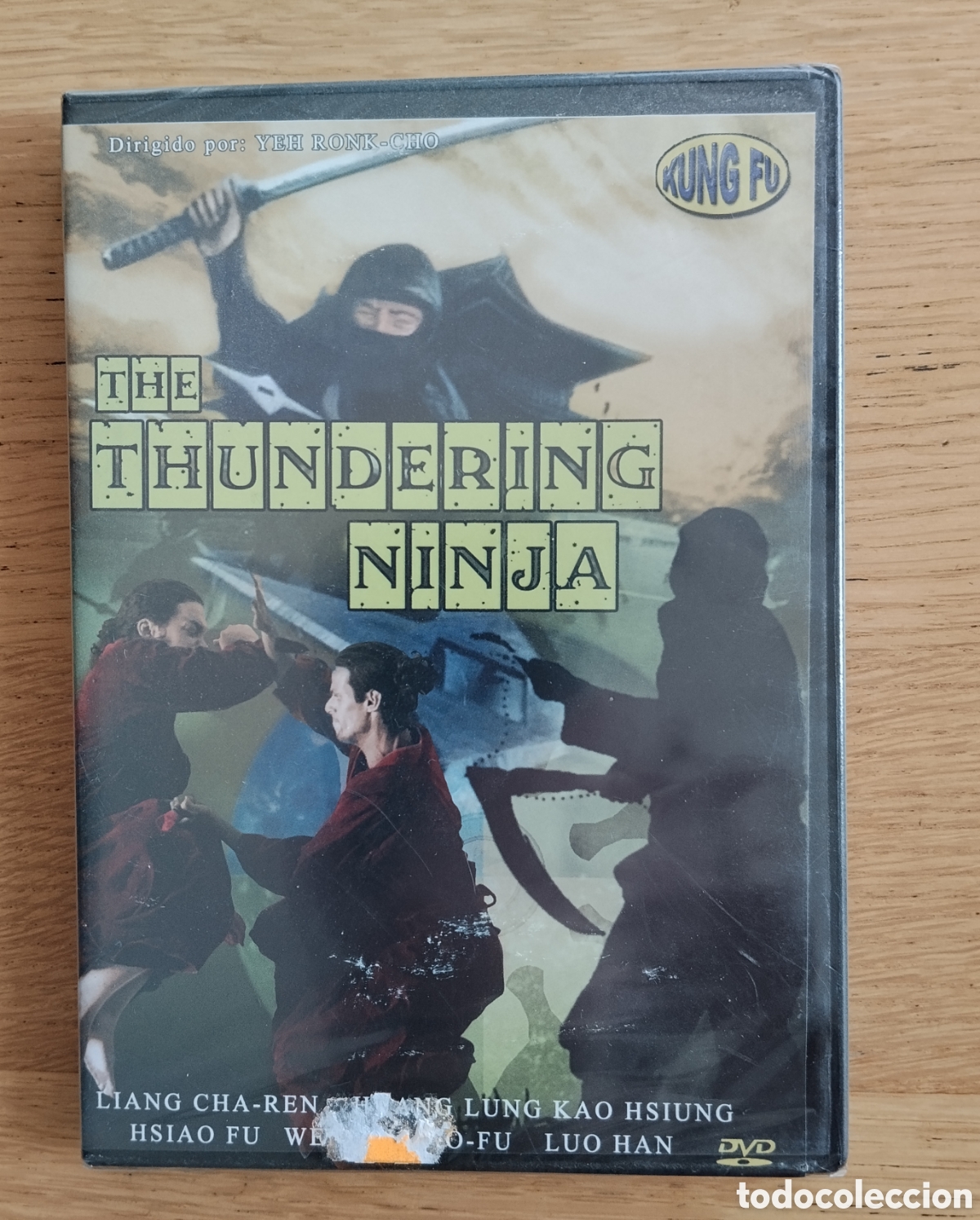 Cine: &rdquo;THE THUNDERING NINJA&rdquo; - DVD - ARTES MARCIALES - NINJAS - NUEVO, PRECINTADO