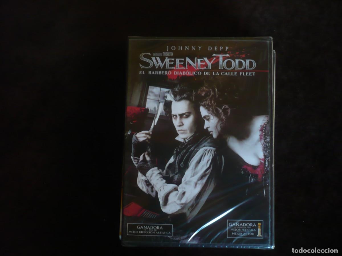Cine: sweeney todd - el barbero diabolico de la calle fleet - johnny depp - dvd como nuevo