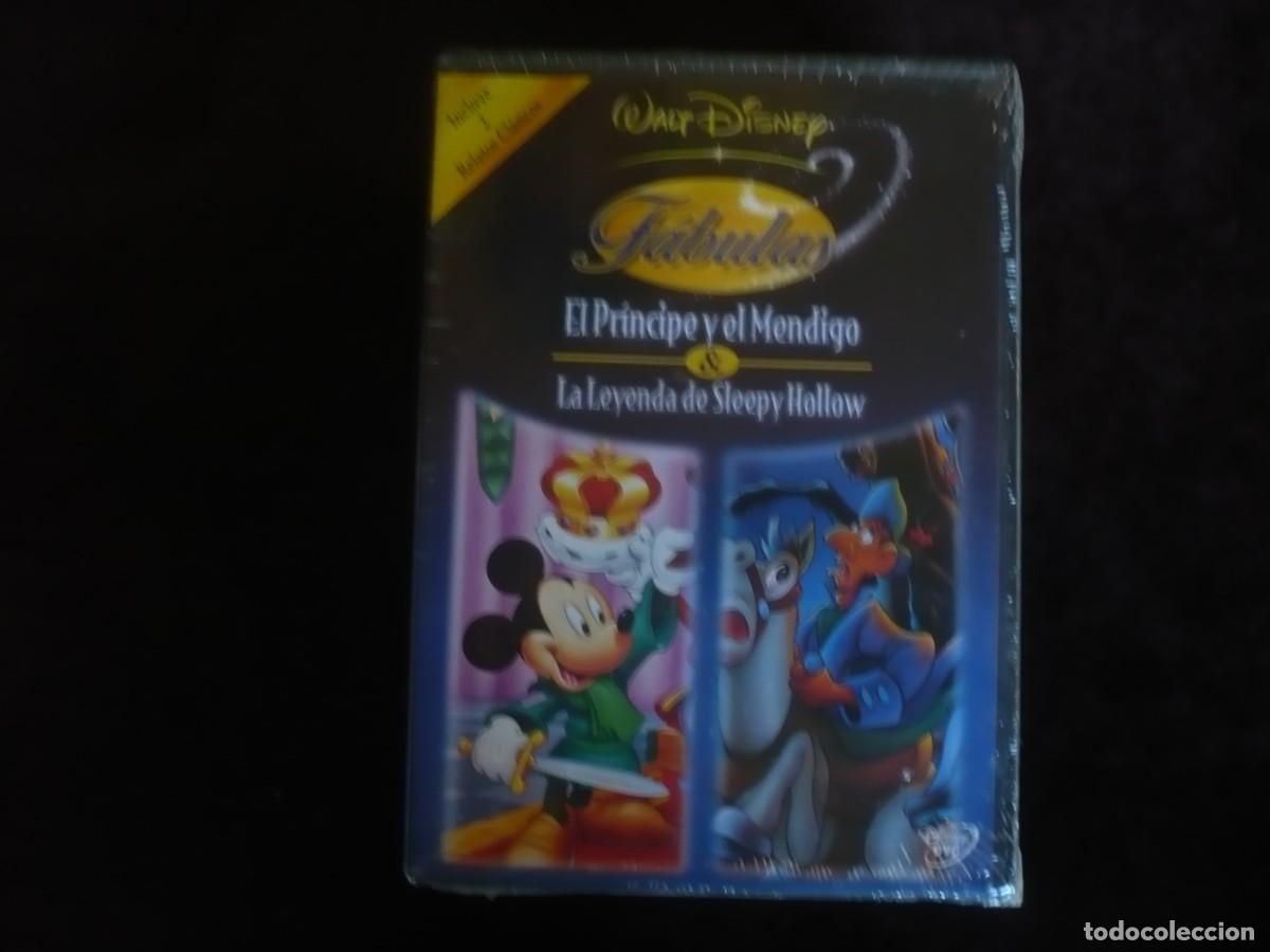 Cine: el principe y el mendigo + la leyenda de sleepy hollow - fabulas - dvd nuevo precintado