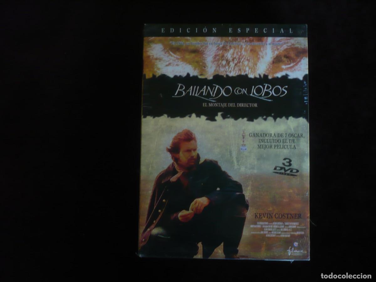 Cine: bailando con lobos - el montaje del director - edicion especial 3 dvd - dvd nuevo precintado