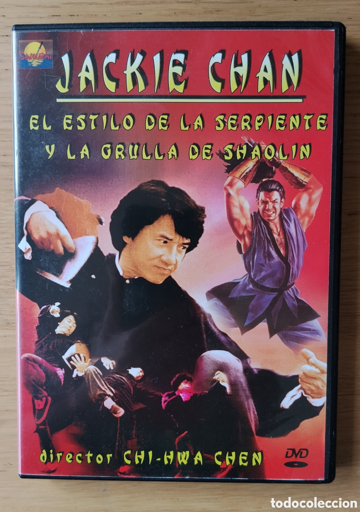 Cine: JACKIE CHAN: &rdquo;EL ESTILO DE LA SERPIENTE Y LA GRULLA DE SHAOLIN&rdquo; - DVD - ARTES MARCIALES