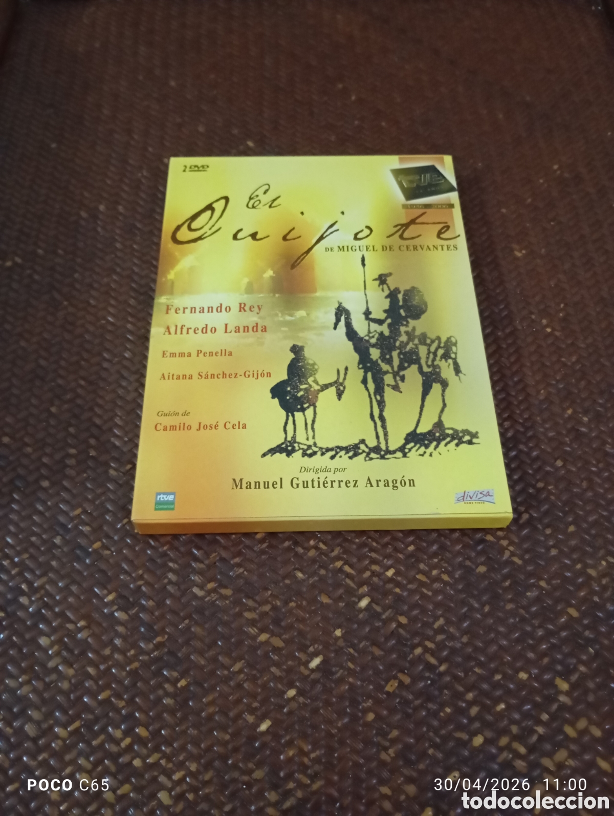Cine: El quijote Fernando rey y Alfredo landa 2 DVD