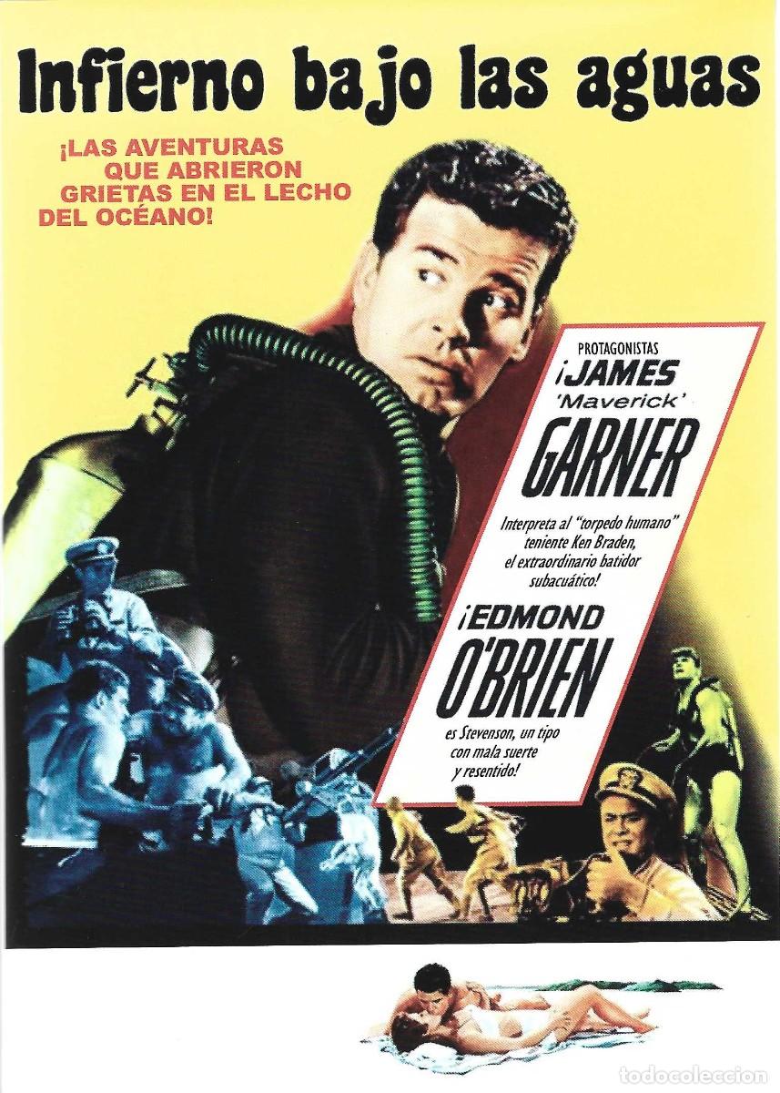 Cine: INFIERNO BAJO LAS AGUAS JAMES GARNER