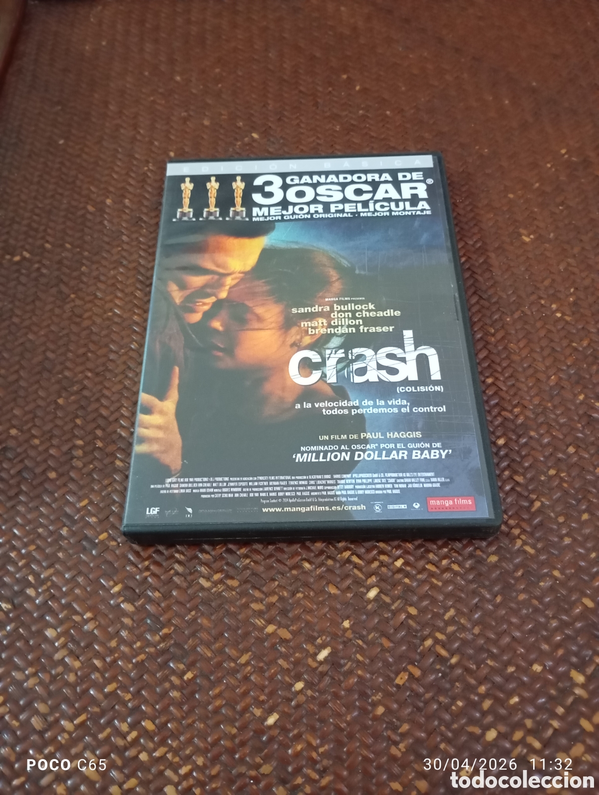 Cine: Crash DVD como nuevo