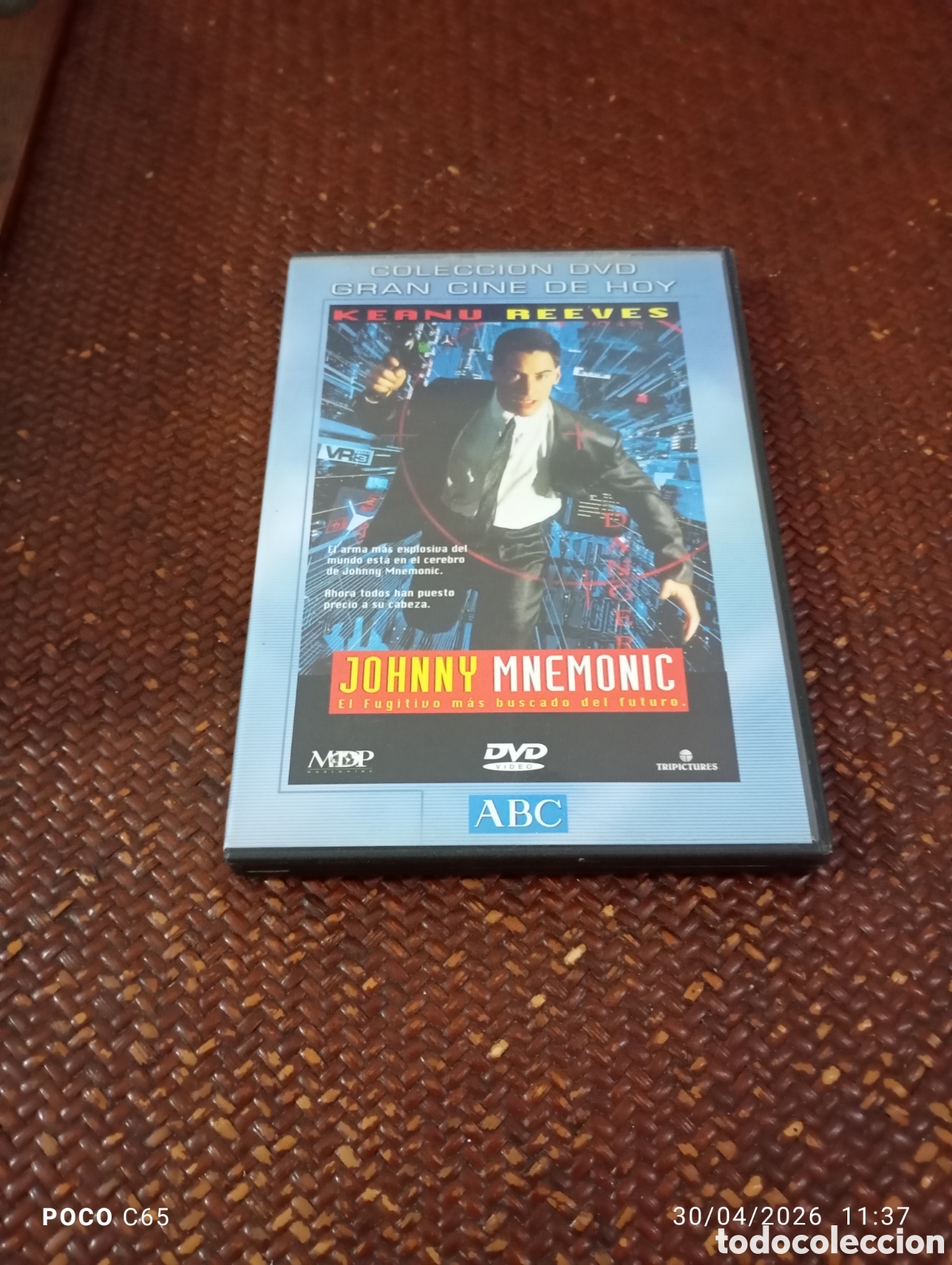 Cine: Johnny mnemonic DVD como nuevo