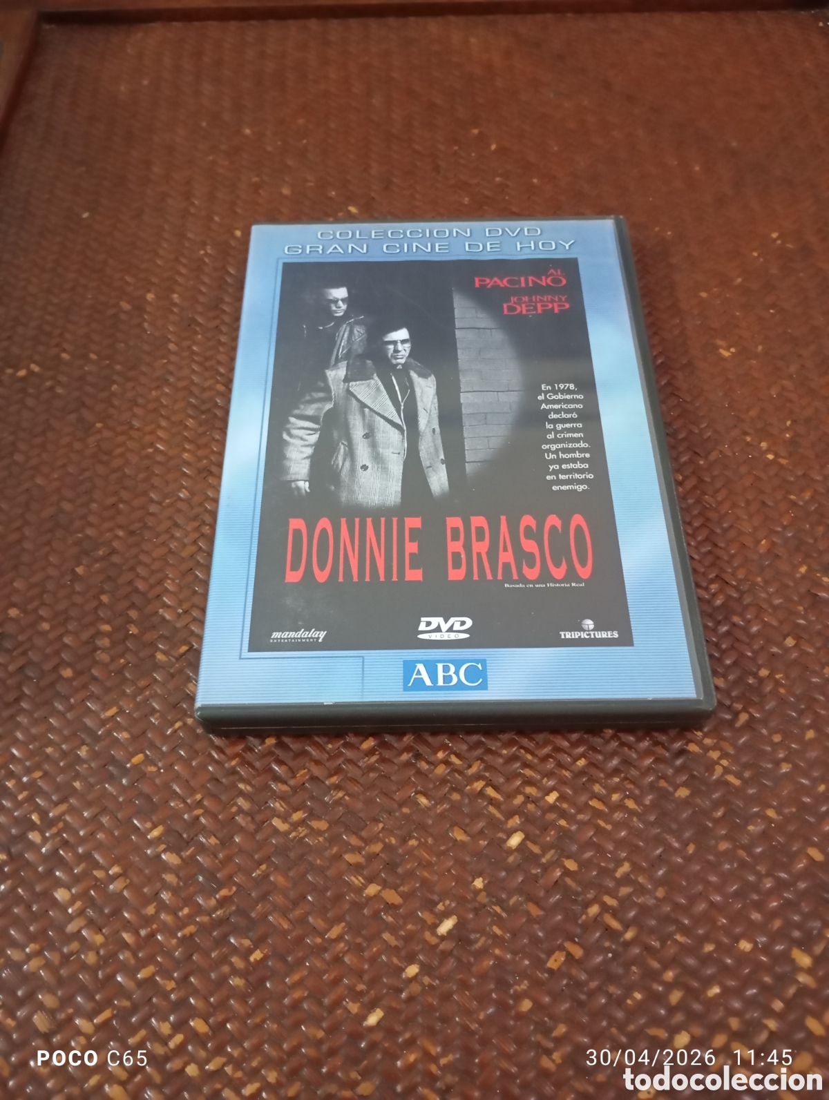 Cin&eacute;ma: Donnie brasco DVD como nuevo