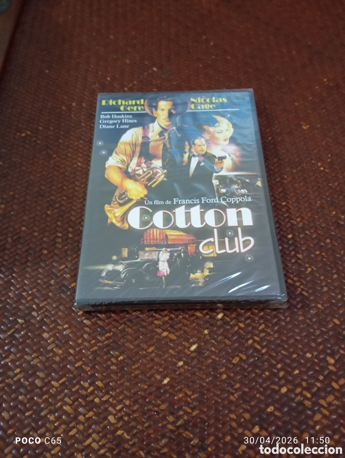 Cine: Cotton club DVD precintado
