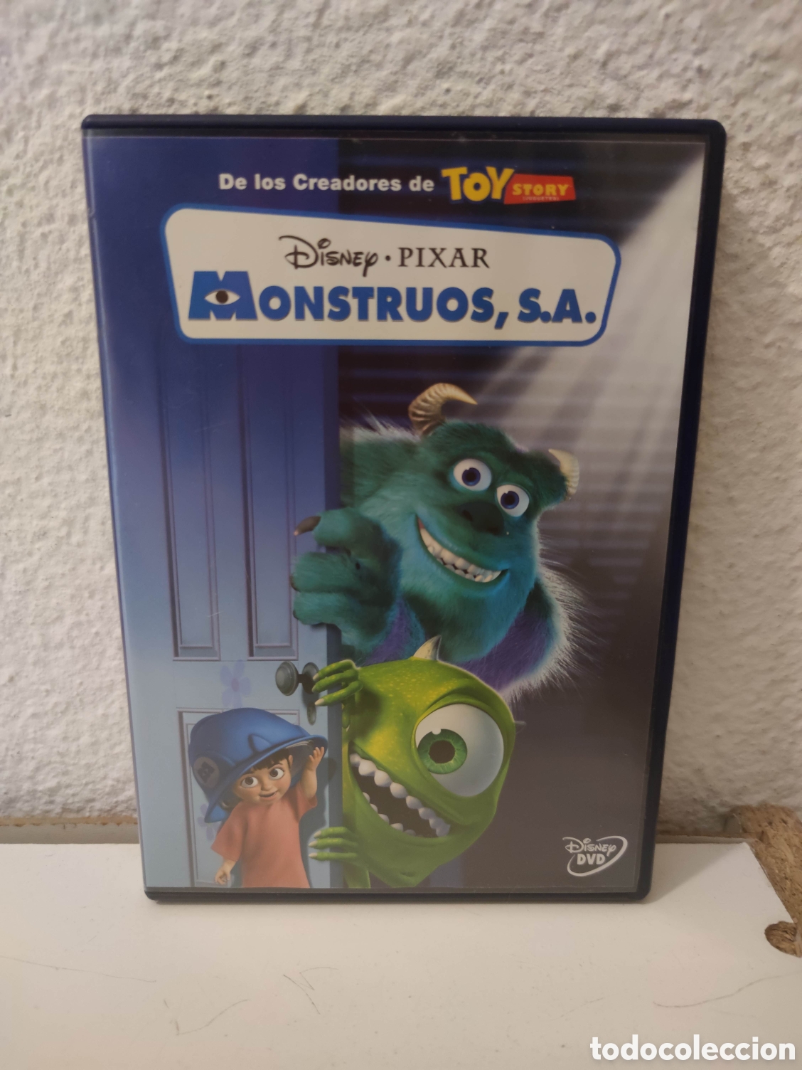 Cine: Dvd - Monstruos, S.A. - Monsters, Inc. - 2001 - Disney - Pixar -