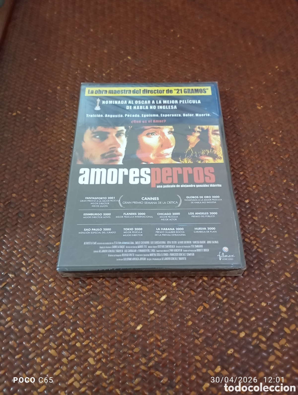 Cine: Amores perros DVD precintado