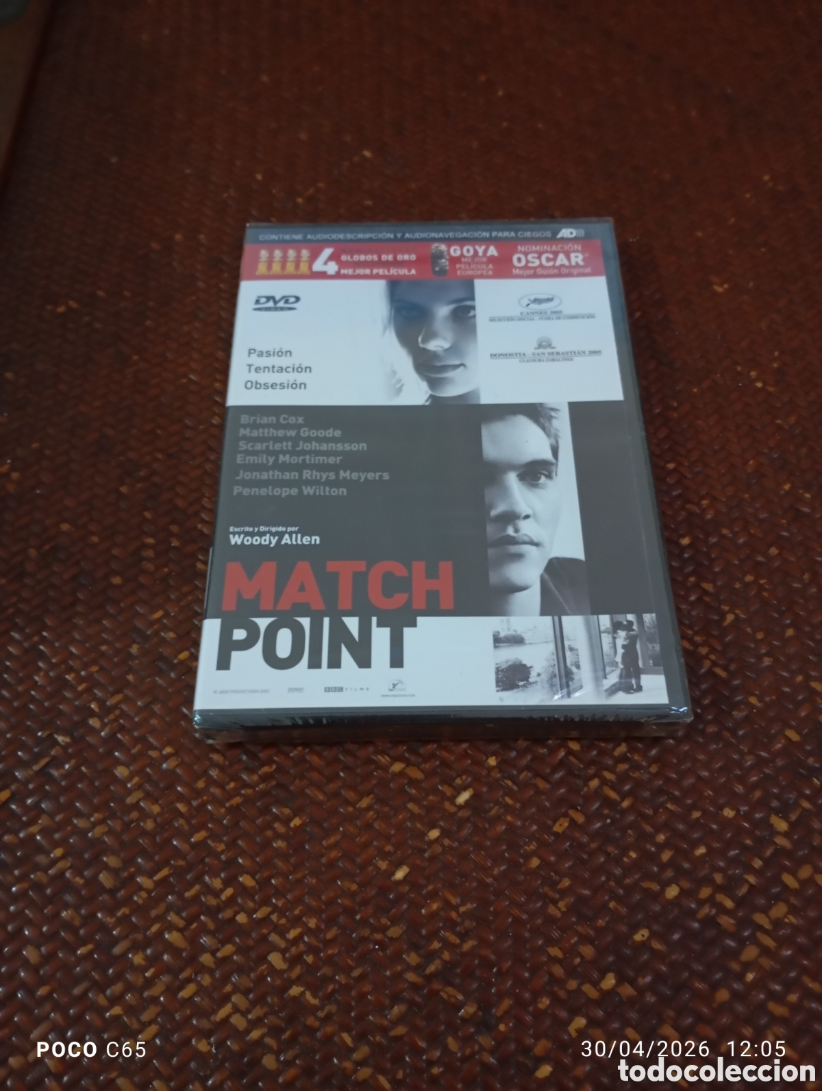 Cine: Match point DVD precintado