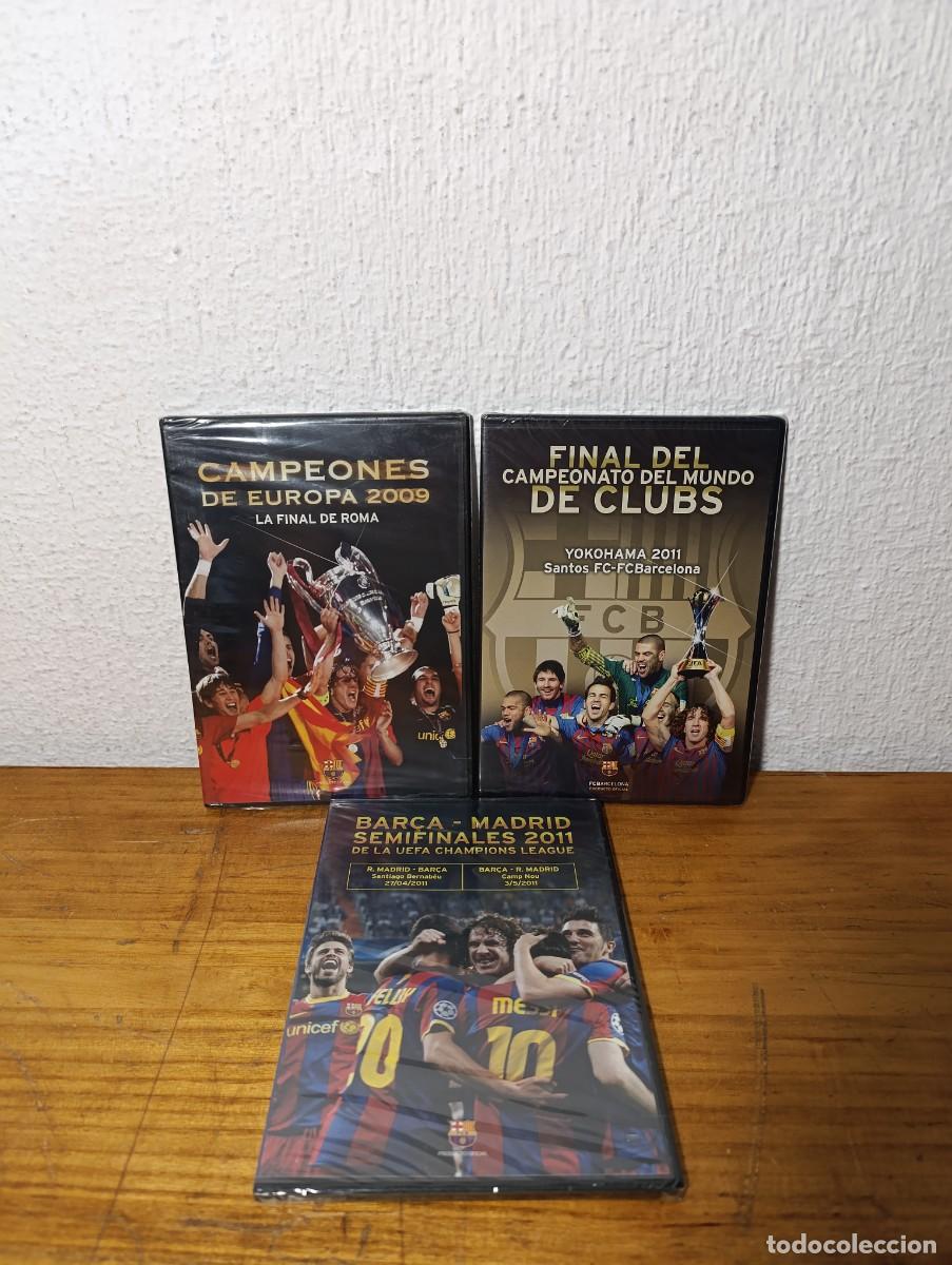 Cine: Pack 3 DVDs Oficiales FC Barcelona