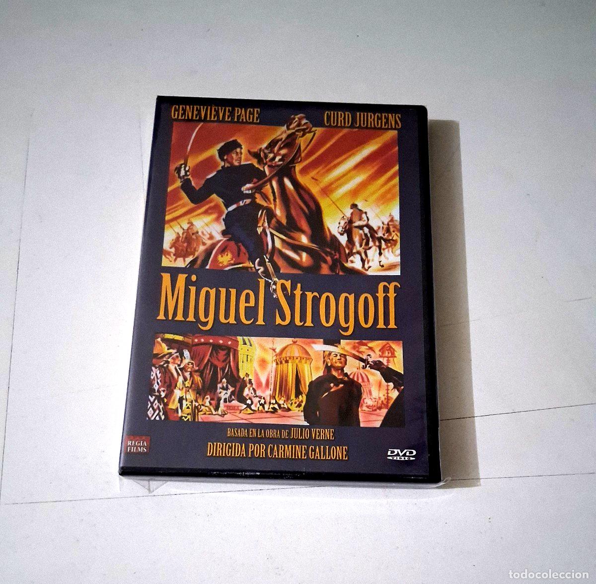 Cine: DVD &rdquo;MIGUEL STROGOFF&rdquo; CARMINE GALLONE GENEVIEVE PAGE CURD JURGENS