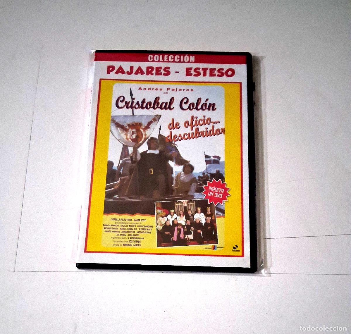 Cine: DVD &rdquo;CRISTOBAL COLON DE OFICIO ... DESCUBRIDOR&rdquo; CAJA SLIM COMO NUEVO ANDRES PAJA