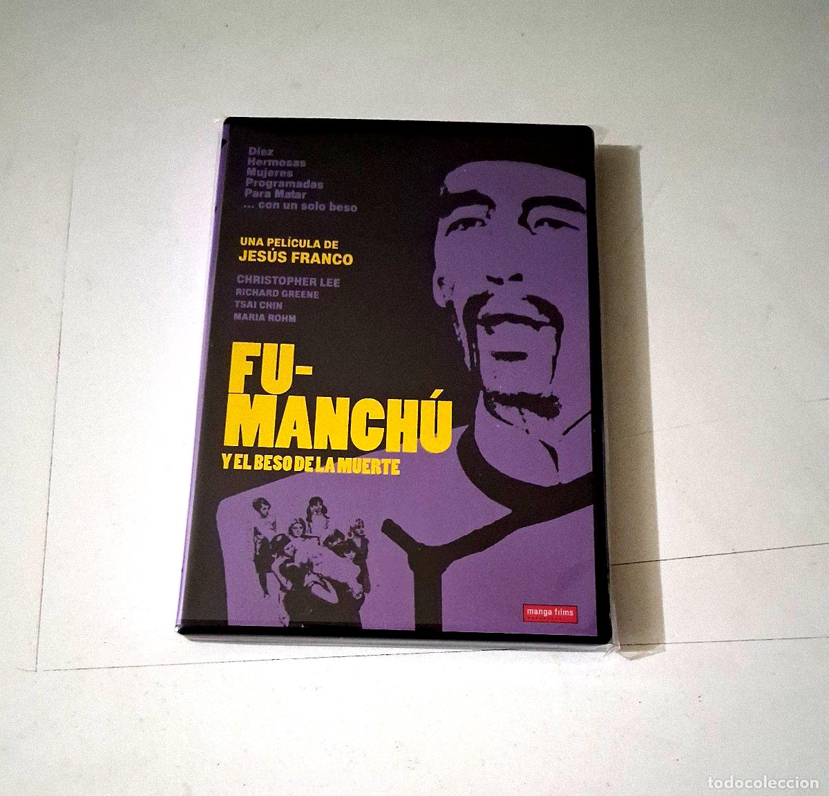 Cine: DVD &rdquo;FU-MANCHU Y EL BESO DE LA MUERTE&rdquo; JESUS FRANCO CHRISTOPHER LEE RICHARD GREE