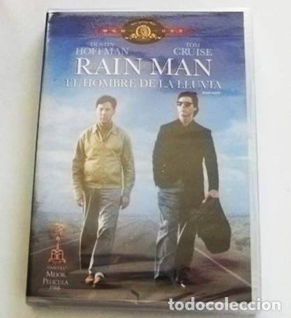 Cine: RAIN MAN EL HOMBRE DE LA LLUVIA DVD PRECINTADO PEL&Iacute;CULA CARRETERA DUSTIN HOFFMAN TOM CRUISE LEVINSON