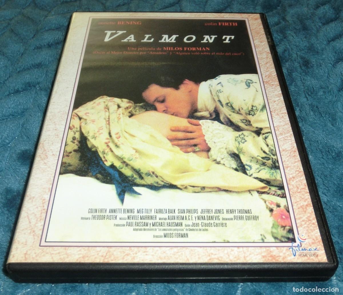 Cine: DVD VALMONT - COLIN FIRTH + FOLLETO (12 PAG) (DE COLECCIONISTA-PERFECTO ESTADO-SOLO UN USO)