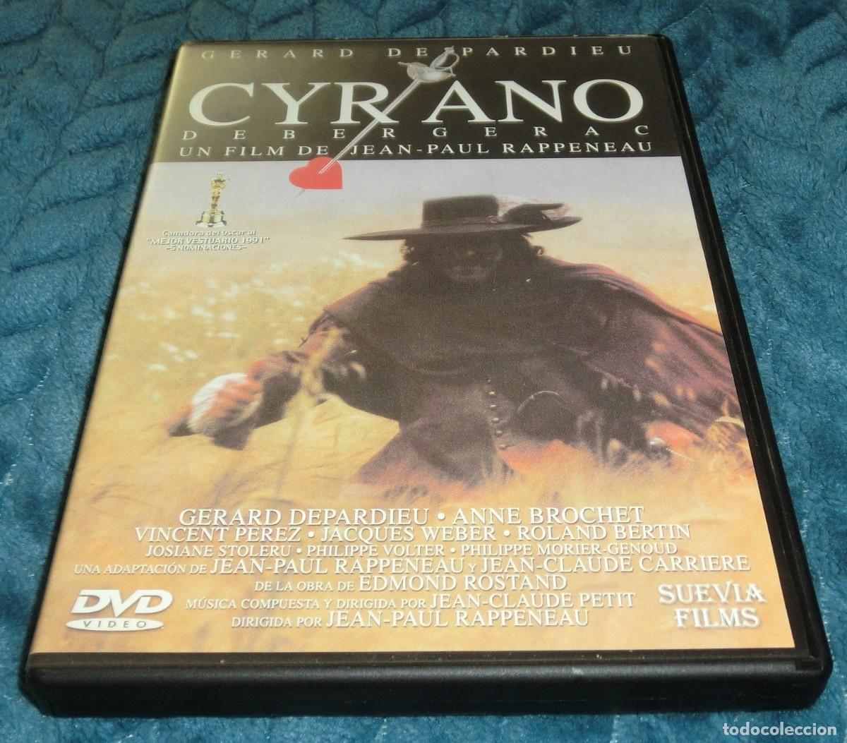 Cine: DVD CYRANO DE BERGERAC - GERARD DEPARDIEU (DE COLECCIONISTA-PERFECTO ESTADO-SOLO UN USO)