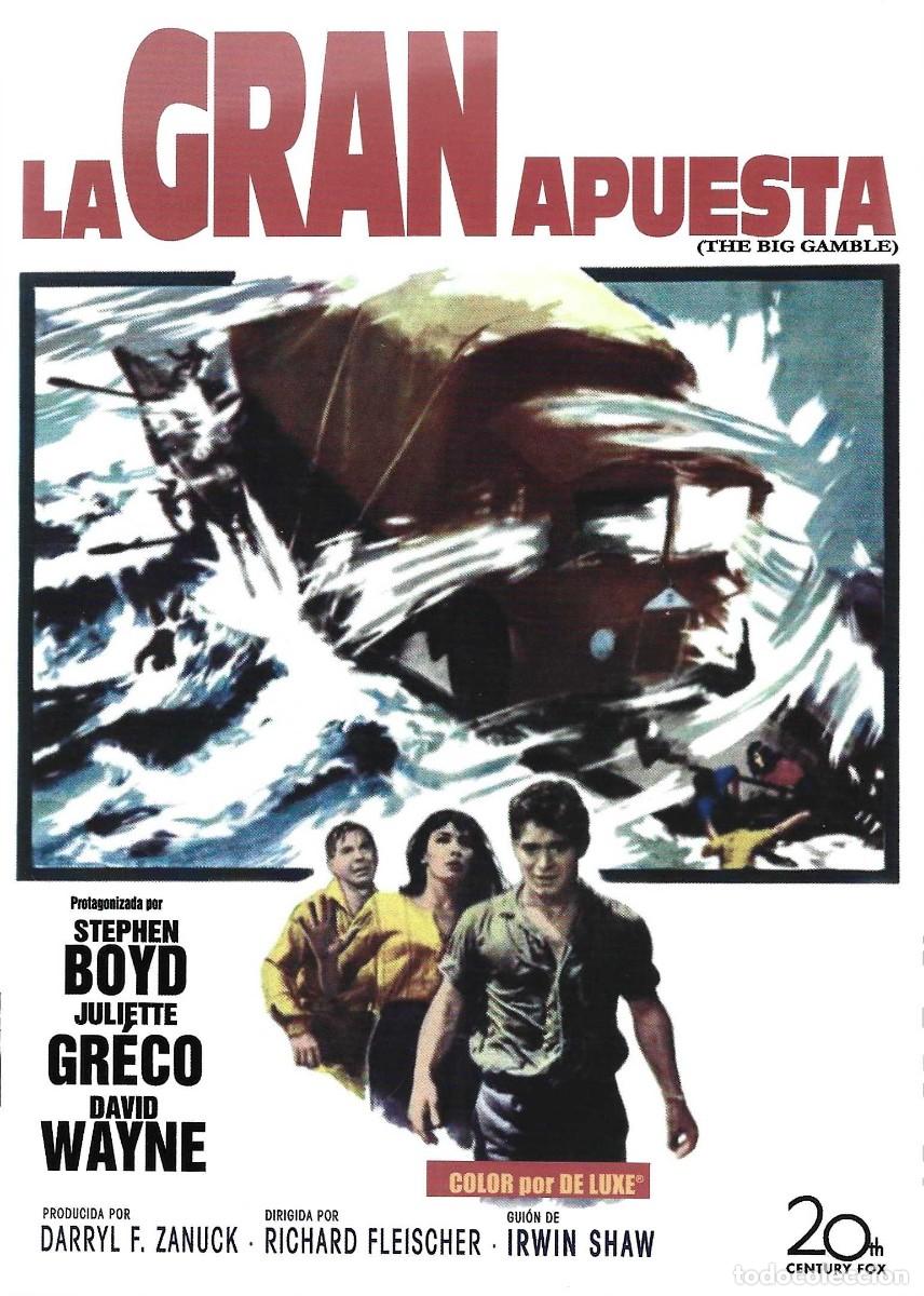 Cine: LA GRAN APUESTA STEPHEN BOYD