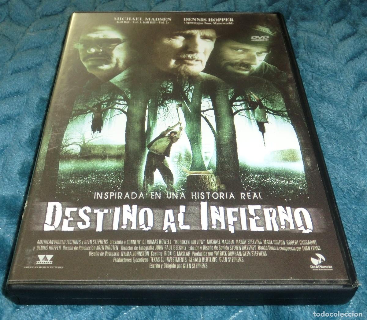 Cine: DVD DESTINO AL INFIERNO - DENNIS HOPPER (DE COLECCIONISTA-PERFECTO ESTADO-SOLO UN USO)