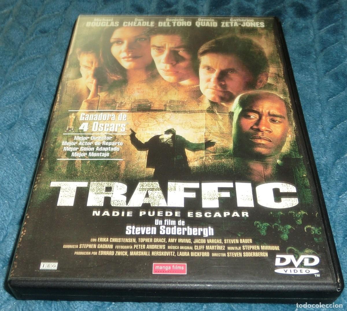 Cine: 2DVD&acute;S TRAFFIC (NADIE PUEDE ESCAPAR)-MICHAEL DOUGLAS (DE COLECCIONISTA-PERFECTO ESTADO-SOLO UN USO)