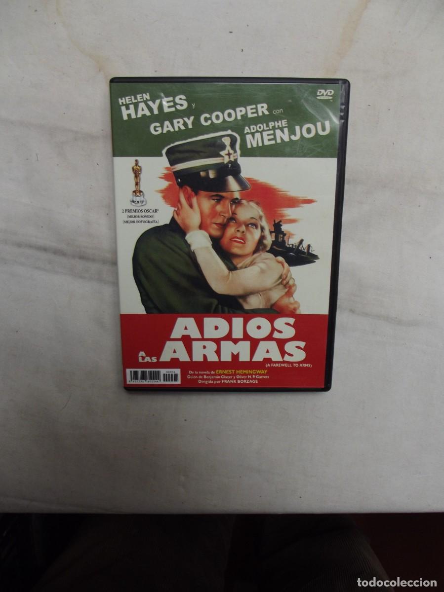 Cine: DVD ADIOS A LAS ARMAS CON HELEN HAYES , GARY COOPER , ADOLPHE MENJOU