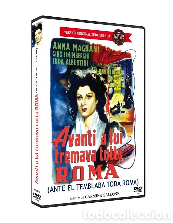 Cine: Ante El Temblaba Toda Roma (V.O.S.E.) - DVD