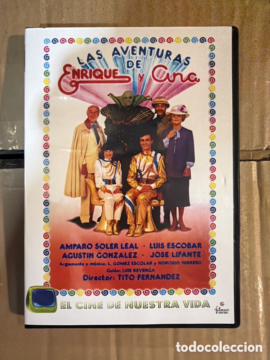Cine: Las aventuras de Enrique y Ana DVD SEMINUEVO