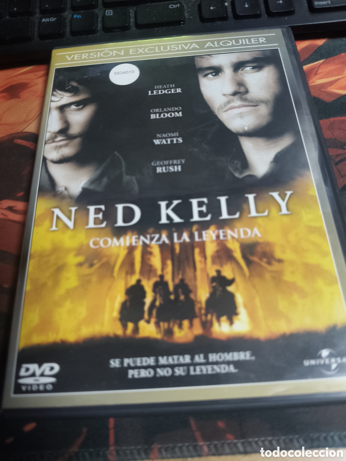 Cine: Ned Kelly DVD - 246 (videoclub)