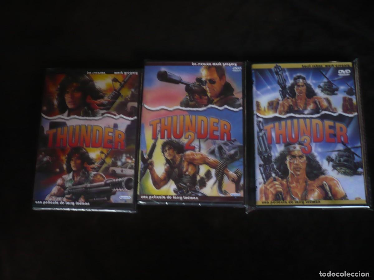 Cine: thunder 1 + 2 + 3 - dvd nuevos precintados