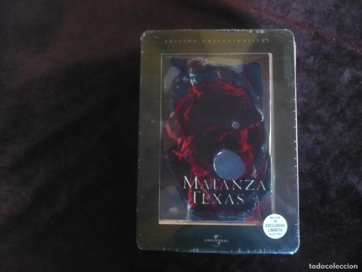 Cine: la matanza de texas - edicion coleccionista en caja metalica - dvd nuevo precintado