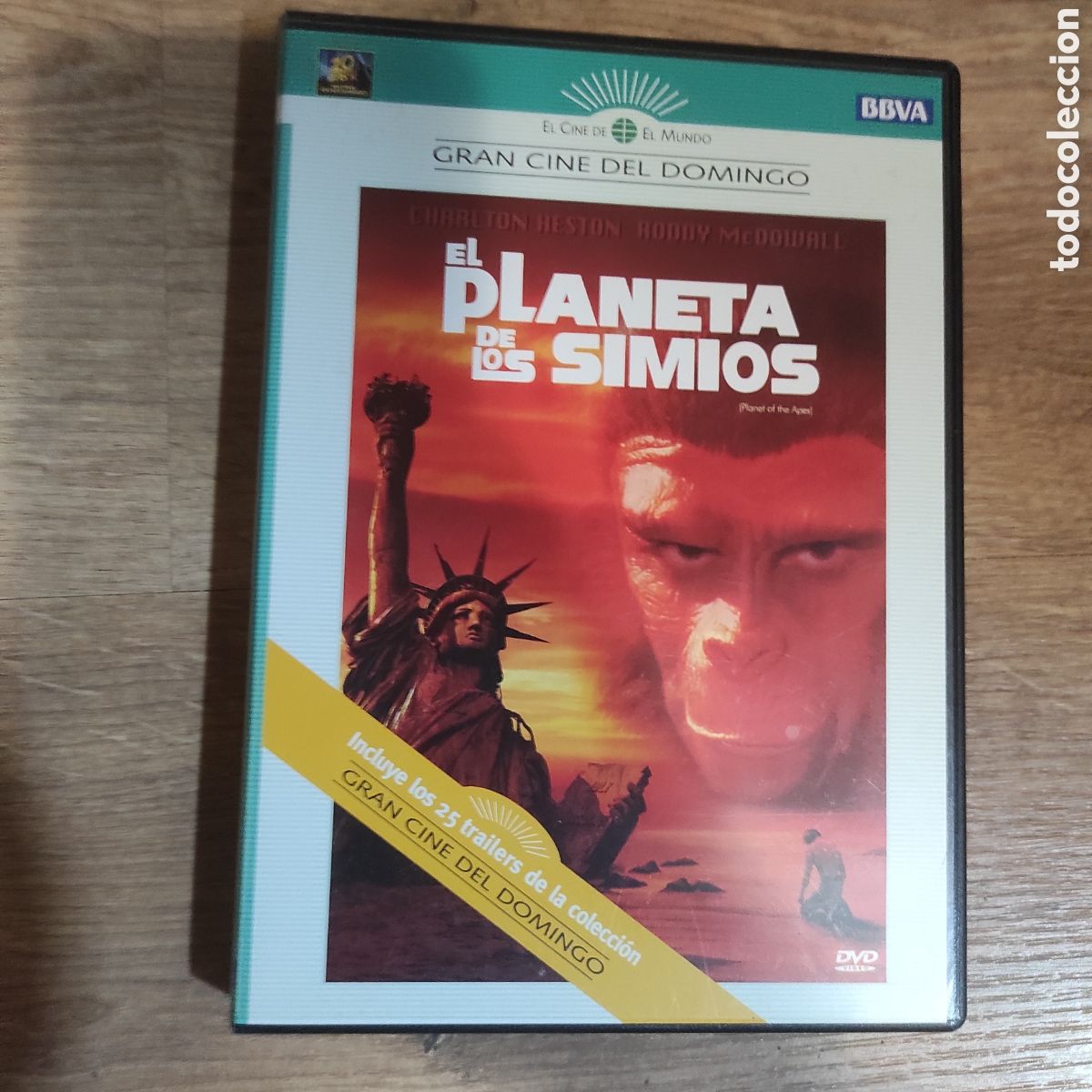 Cinema: EL PLANETA DE LOS SIMIOS &ndash; DVD (Edici&oacute;n 2003, El Mundo / BBVA)