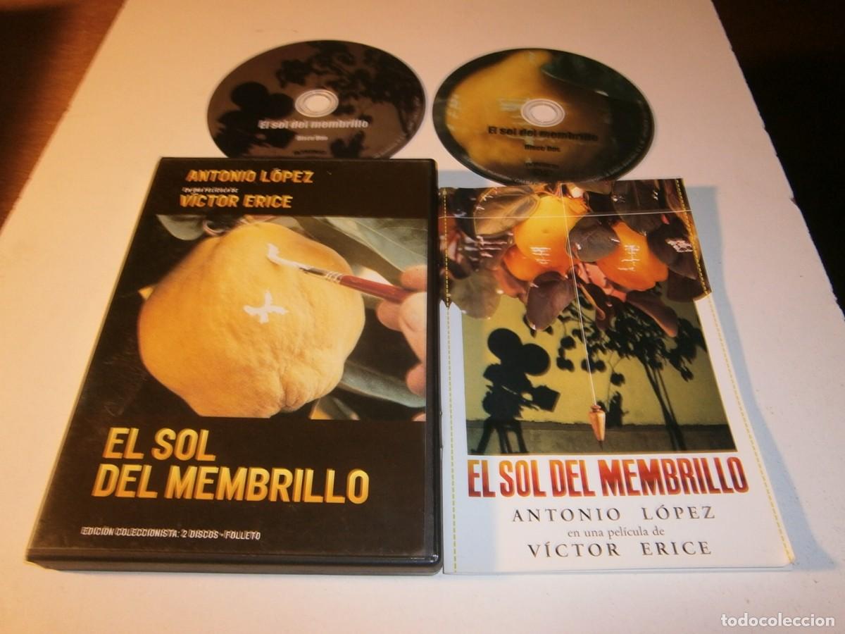 Cine: EL SOL DEL MEMBRILLO DVD EDICION COLECCIONISTA 2 DISCOS + FOLLETO