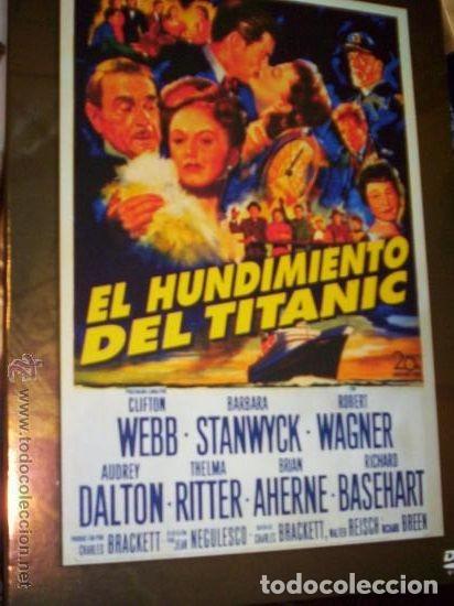 Cine: EL HUNDIMIENTO DEL TITANIC - BARBARA STANWYCK,ROBERT WAGNER