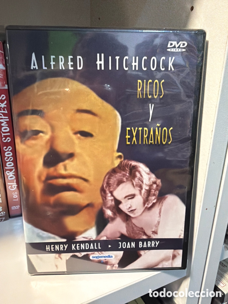 Cine: Ricos y extra&ntilde;os ( Alfred Hitchcock ) DVD - Precintado -