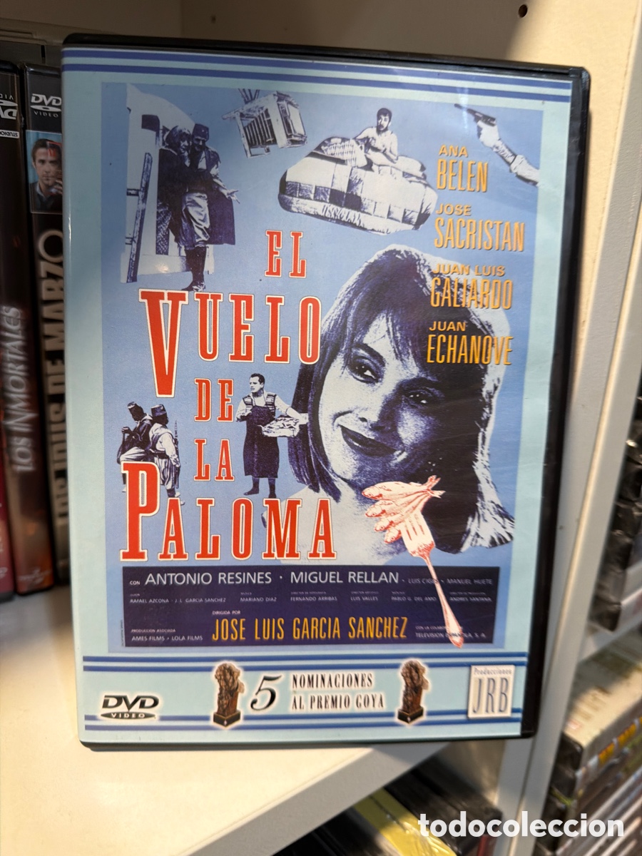 Cine: El vuelo de la Paloma DVD SEMINUEVO