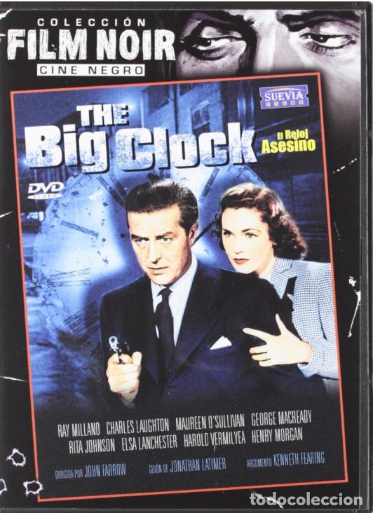 Cine: The Big Clock - El Reloj Asesino con Libreto DVD Como nuevo