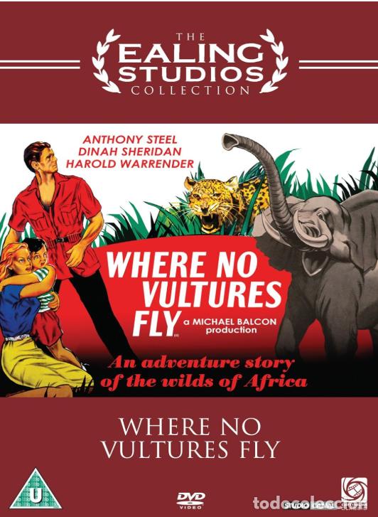 Cine: Where No Vultures Fly DVD Como nuevo