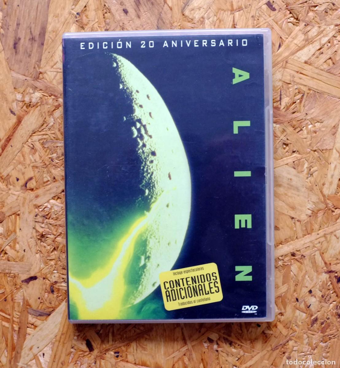 Cine: DVD ALIEN RIDLEY SCOTT 1979. EDICI&Oacute;N 20 ANIVER.