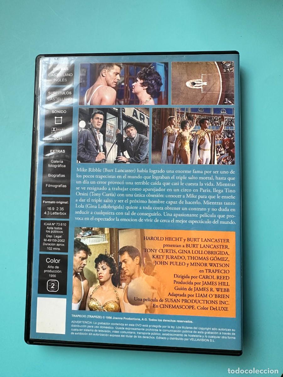 Cine: Trapecio (DVD) - Burt Lancaster - Foto 2