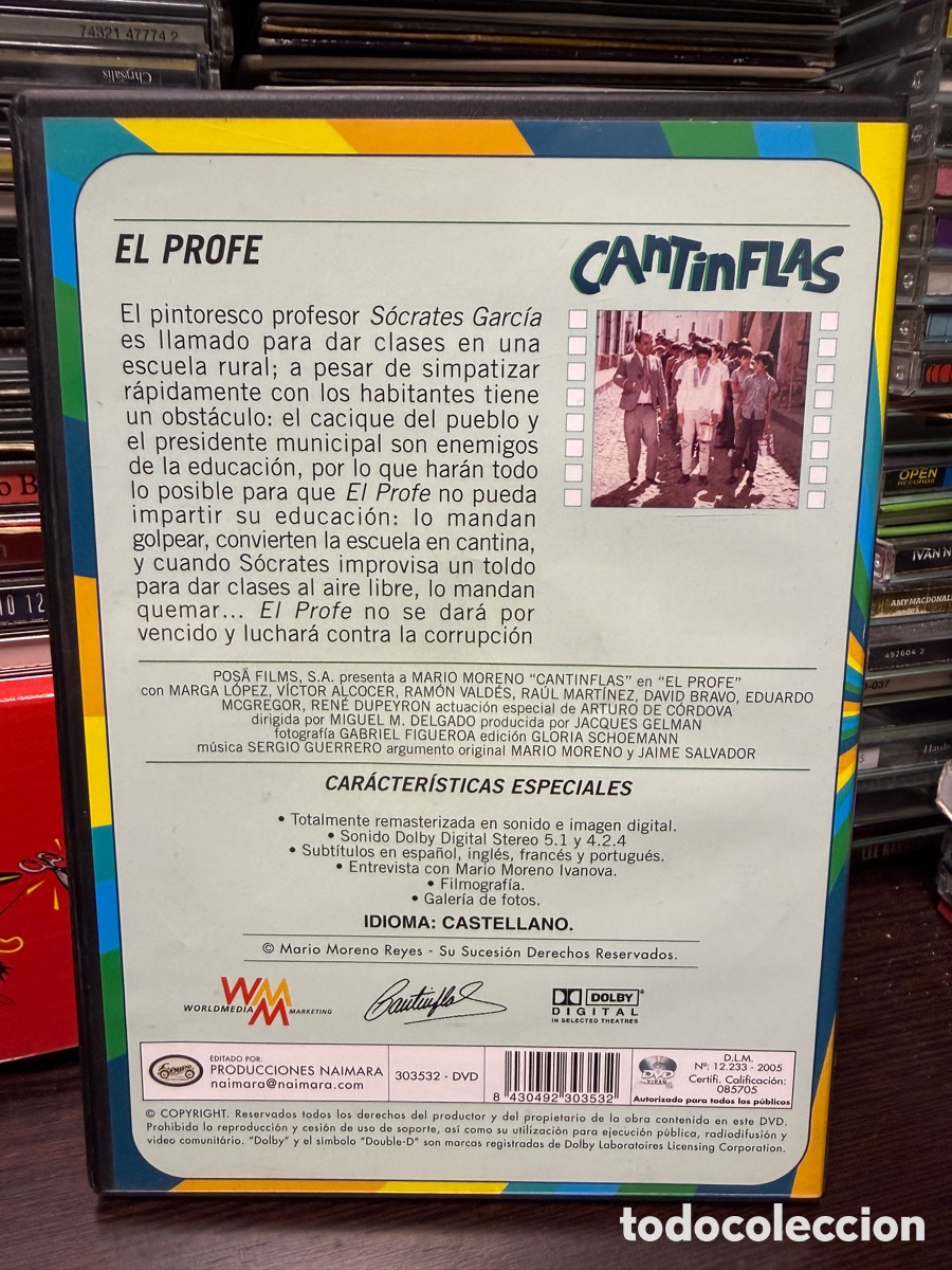 Cine: Cantinflas - El Profe (DVD) - Foto 2