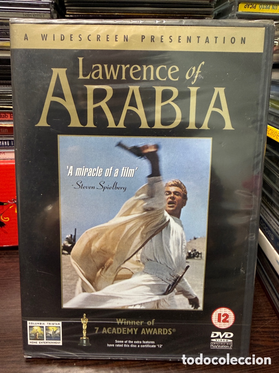 Cin&eacute;ma: Lawrence Of Arabia (DVD) *Precintado* Edici&oacute;n UK