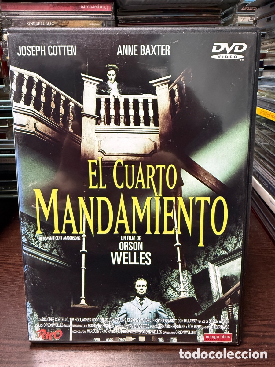 Cine: El Cuarto Mandamiento (DVD) Orson Welles