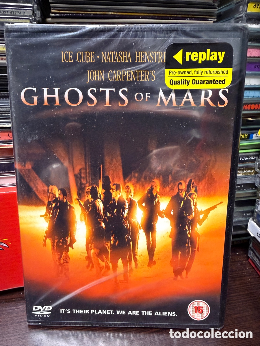 Cine: John Carpenter's Ghost Of Mars (DVD) Edici&oacute;n UK