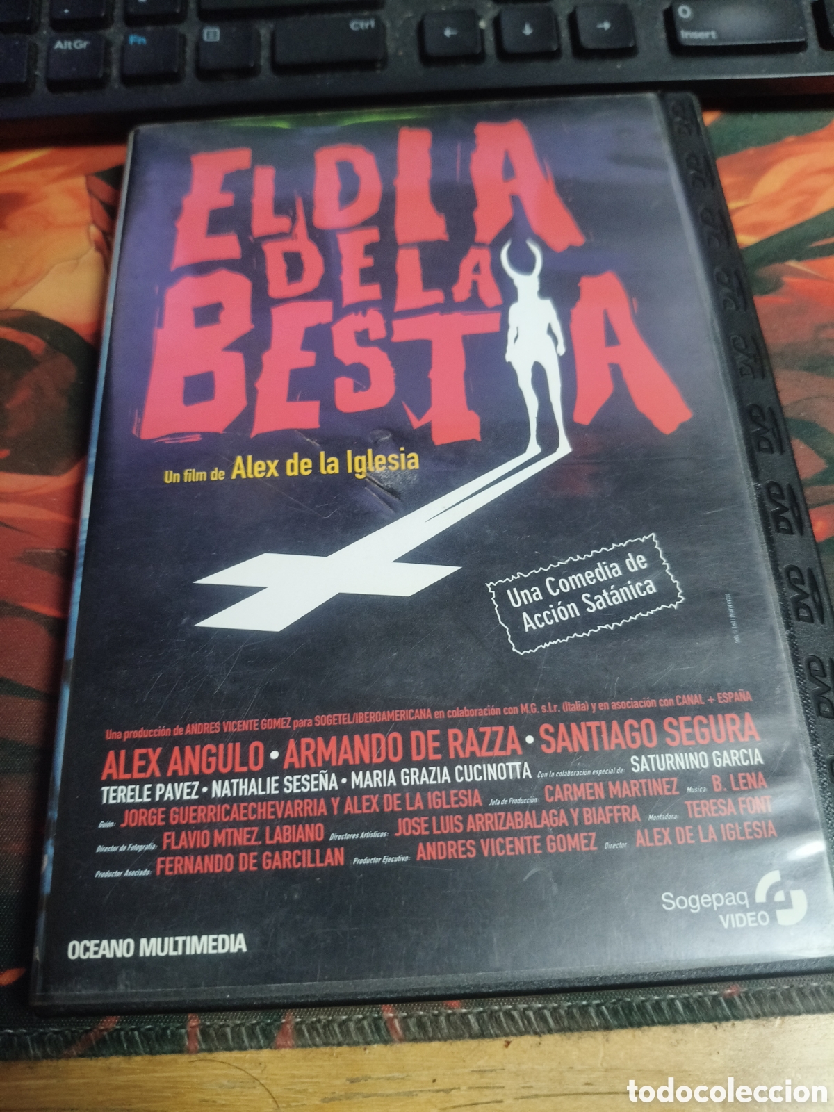 Cine: El d&iacute;a de la bestia DVD - 8 (edici&oacute;n sogepaq video)