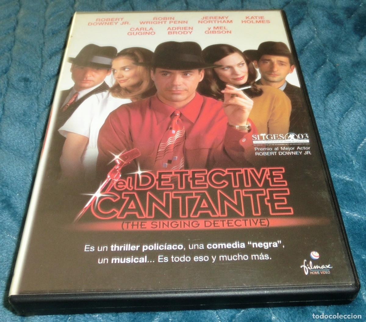 Cinema: DVD EL DETECTIVE CANTANTE - ROBERT DOWNEY JR (DE COLECCIONISTA-PERFECTO ESTADO-SOLO UN USO)