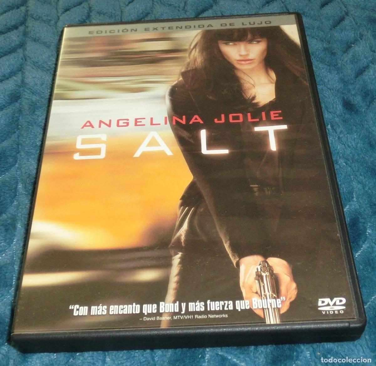 Cine: DVD SALT - ANGELINA JOLIE [EDICI&Oacute;N EXTENDIDA] (DE COLECCIONISTA-PERFECTO ESTADO-SOLO UN USO)