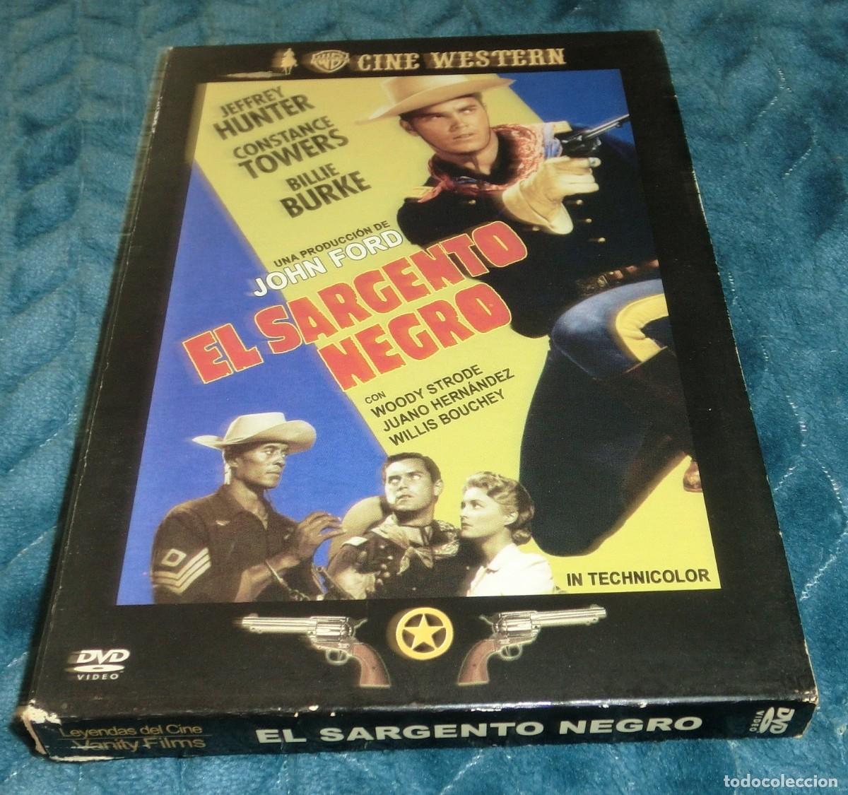 Cine: DVD EL SARGENTO NEGRO (JOHN FORD) (DE COLECCIONISTA-PERFECTO ESTADO-SOLO UN USO)