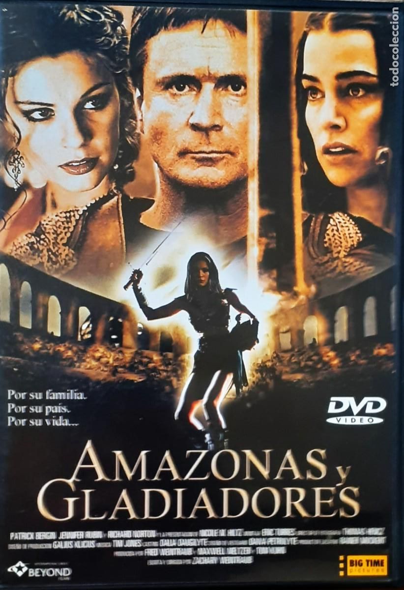 Cine: AMAZONAS Y GLADIADORES. CINE EN DVD. COLECCION.